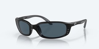 Costa Del Mar Brine - Matte Black - Gray Polarized Polycarbonate (580P)