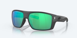 Costa Del Mar Diego - Matte Gray - Green Mirror Polarized Glass (580G)
