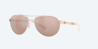 Costa Del Mar Fernandina - Rose Gold - Copper Silver Mirror Polarized Polycarbonate (580P)