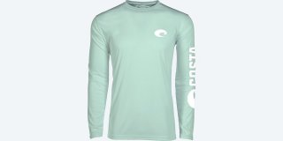 Costa Del Mar Technical Crew - Mint Green
