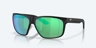 Costa Del Mar Trades - Matte Black - Green Mirror Polarized Glass (580G)