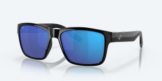 Costa Del Mar Paunch - Black - Blue Mirror Polarized Glass (580G)