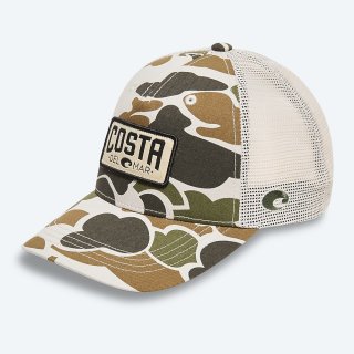 Costa Del Mar Duck Camo Trucker - Grey Camo