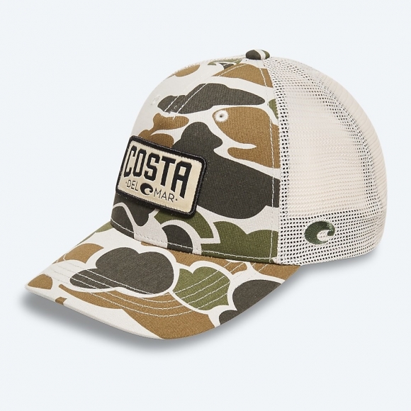 Costa Del Mar Duck Camo Trucker - Grey Camo