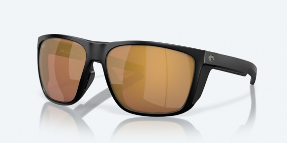 Costa Del Mar Ferg XL - Matte Black - Gold Mirror Polarized Glass (580G)