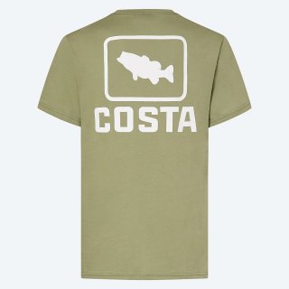 Costa Del Mar Classic Emblem - Dark Sage Bass