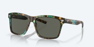 Costa Del Mar Aransas - Shiny Ocean Tortoise - Gray Polarized Glass (580G)