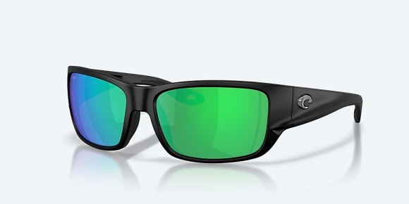 Costa Del Mar Schoolie - Matte Black - Green Mirror Polarized Polycarbonate (580P)