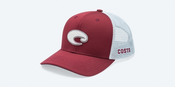 Costa Del Mar Core Performance Trucker - Maroon