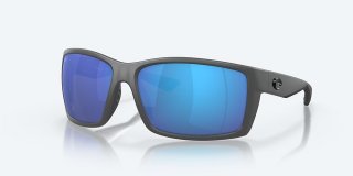 Costa Del Mar Reefton - Matte Gray - Blue Mirror Polarized Glass (580G)