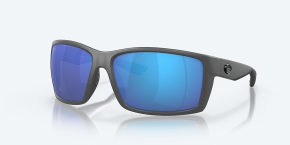 Costa Del Mar Reefton - Matte Gray - Blue Mirror Polarized Glass (580G)
