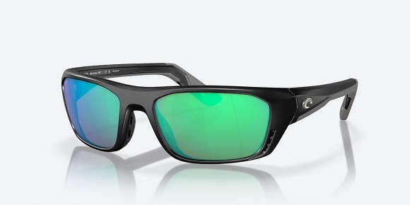 Costa Del Mar Whitetip PRO - Matte Black - Green Mirror Polarized Glass (580G)