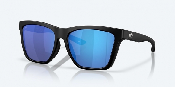 Costa Del Mar Panga II - Matte Black - Blue Mirror Polarized Glass (580G)