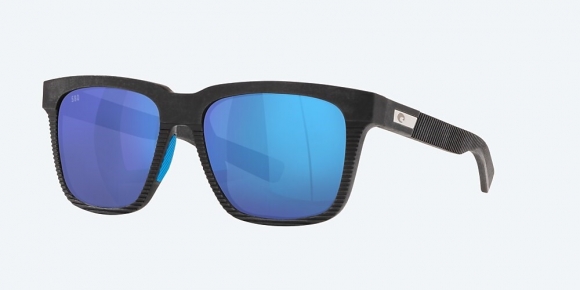 Costa Del Mar Pescador - Net Gray With Blue Rubber - Blue Mirror Polarized Glass (580G)