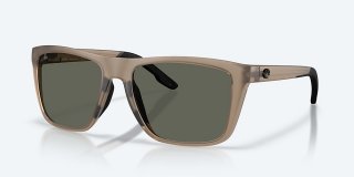 Costa Del Mar Mainsail XL - Matte Brown Smoke - Gray Polarized Glass (580G)