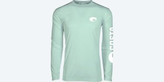 Costa Del Mar Technical Crew - Mint Green