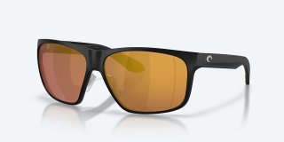 Costa Del Mar Trades - Matte Black - Gold Mirror Polarized Glass (580G)