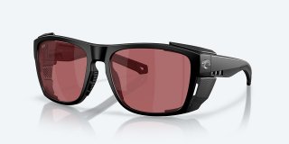 Costa Del Mar King Tide 6 - Matte Black - Rose Polarized Glass (580G)