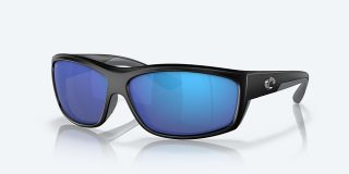 Costa Del Mar Saltbreak - Matte Black - Blue Mirror Polarized Glass (580G)