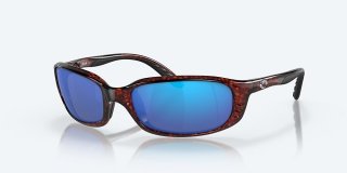 Costa Del Mar Brine - Tortoise - Blue Mirror Polarized Glass (580G)