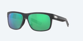 Costa Del Mar Baffin - Net Gray With Gray Rubber - Green Mirror Polarized Glass (580G)