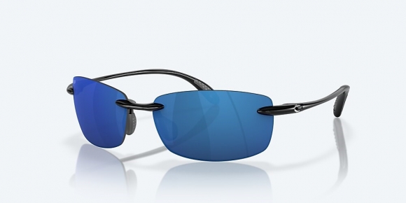 Costa Del Mar Ballast - Shiny Black - Blue Mirror Polarized Polycarbonate (580P)