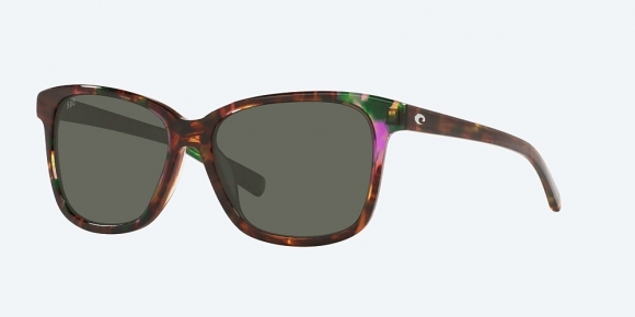 Costa Del Mar May - Shiny Abalone - Gray Polarized Glass (580G)