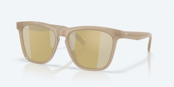 Costa Del Mar Ulu - Sea Foam - Sunrise Silver Mirror Polarized Glass (580G)