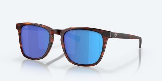 Costa Del Mar Sullivan - Matte Tortoise - Blue Mirror Polarized Glass (580G)
