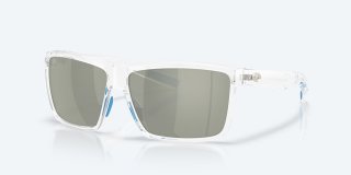 Costa Del Mar Rinconcito - Polished Clear - Gray Silver Mirror Polarized Glass (580G)