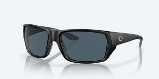 Costa Del Mar Tailfin - Matte Black - Gray Polarized Polycarbonate (580P)