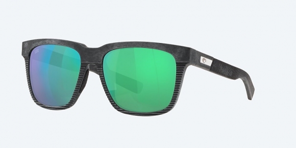 Costa Del Mar Pescador - Net Gray With Gray Rubber - Green Mirror Polarized Glass (580G)
