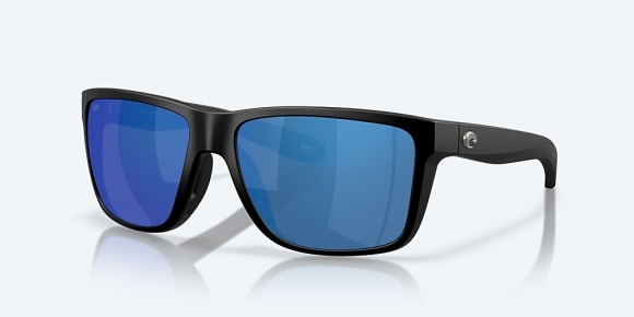 Costa Del Mar Broadbill II - Matte Black - Blue Mirror Polarized Polycarbonate (580P)