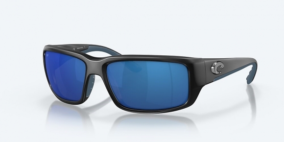 Costa Del Mar Fantail - Matte Black - Blue Mirror Polarized Polycarbonate (580P)