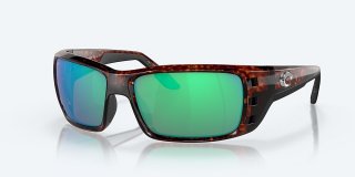 Costa Del Mar Permit - Tortoise - Green Mirror Polarized Glass (580G)