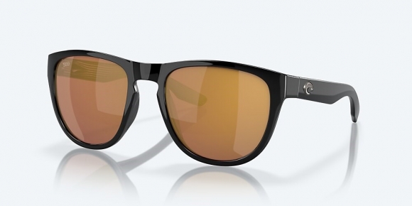 Costa Del Mar Irie - Black - Gold Mirror Polarized Glass (580G)