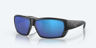 Costa Del Mar Tuna Alley - Matte Black - Blue Mirror Polarized Glass (580G)