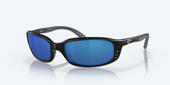 Costa Del Mar Brine - Matte Black - Blue Mirror Polarized Polycarbonate (580P)