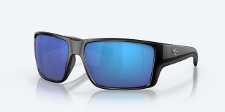 Costa Del Mar Reefton PRO - Matte Black - Blue Mirror Polarized Glass (580G)