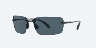 Costa Del Mar Gulf Shore - Shiny Black - Gray Polarized Polycarbonate (580P)