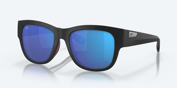 Costa Del Mar Caleta - Net Black - Blue Mirror Polarized Glass (580G)