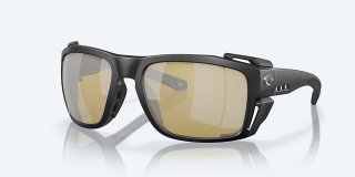 Costa Del Mar King Tide 8 - Black Pearl - Sunrise Silver Mirror Polarized Glass (580G)