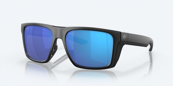 Costa Del Mar Lido - Matte Black - Blue Mirror Polarized Glass (580G)