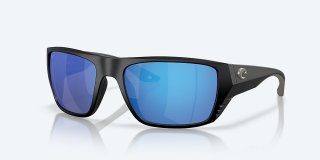 Costa Del Mar Finlet - Matte Black - Blue Mirror Polarized Glass (580G)