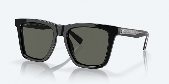 Costa Del Mar Keramas - Black - Gray Polarized Glass (580G)