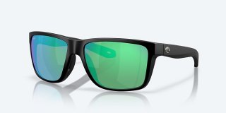 Costa Del Mar Broadbill II - Matte Black - Green Mirror Polarized Glass (580G)