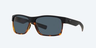Costa Del Mar Half Moon - Black/Shiny Tortoise - Gray Polarized Polycarbonate (580P)