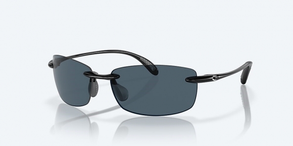 Costa Del Mar Ballast - Shiny Black - Gray Polarized Polycarbonate (580P)