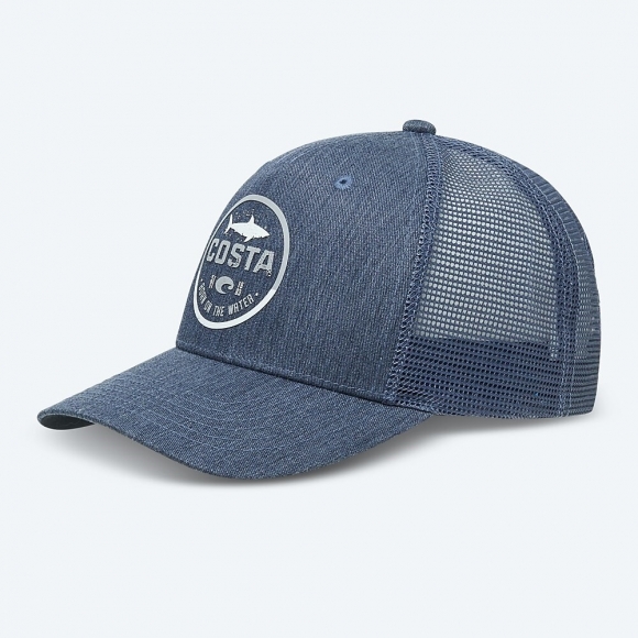 Costa Del Mar Insignia Trucker - Shark Navy