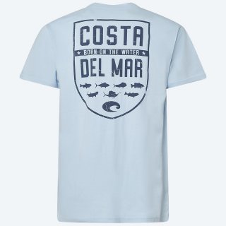 Costa Del Mar Species Shield SS - Light Blue